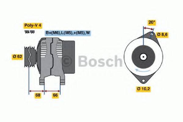BOSCH 3888 Генератор