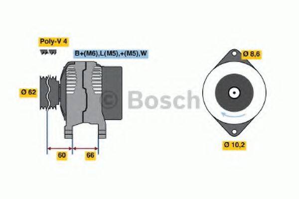 BOSCH 3889 Генератор