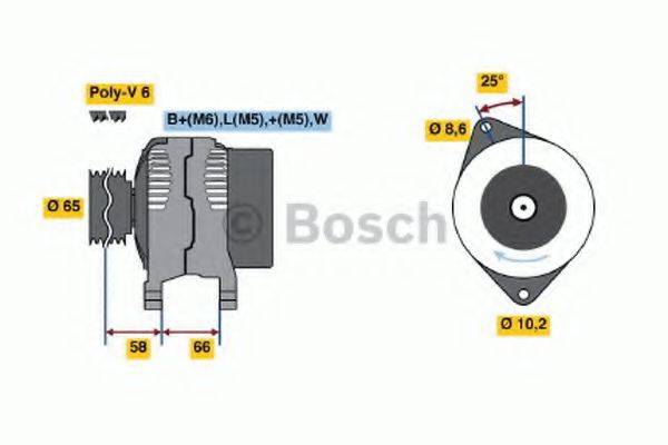 BOSCH 3890 Генератор