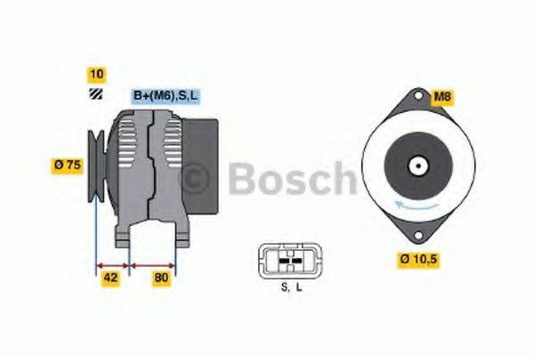 BOSCH 3892 Генератор