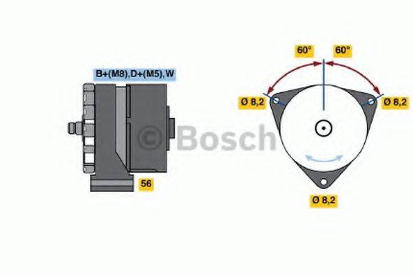 BOSCH 3981 Генератор