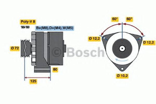 BOSCH 4026 Генератор