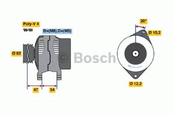 BOSCH 4066 Генератор