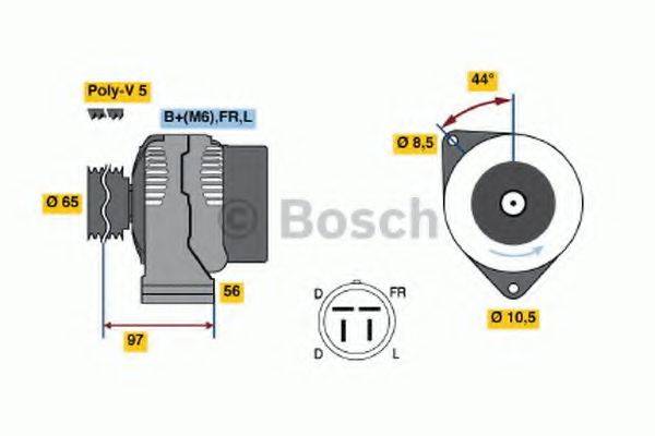 BOSCH 4083 Генератор