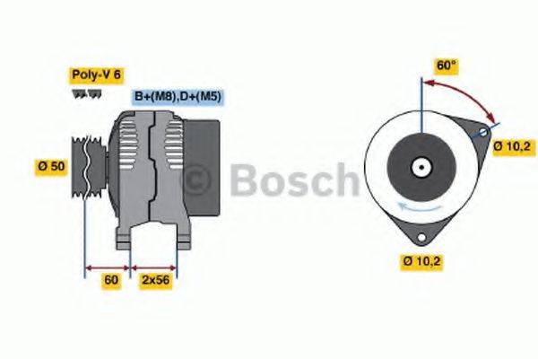 BOSCH 4133 Генератор