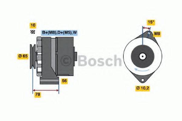 BOSCH 4163 Генератор