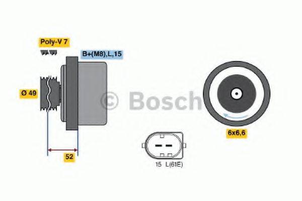 BOSCH 4175 Генератор