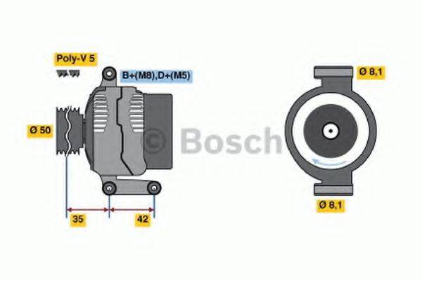 BOSCH 4180 Генератор