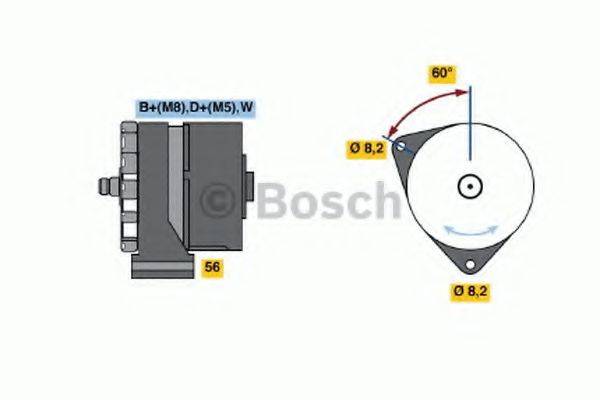 BOSCH 4184 Генератор