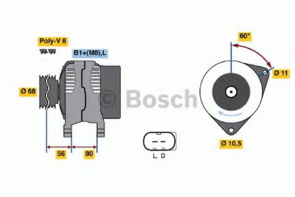 BOSCH 4196 Генератор