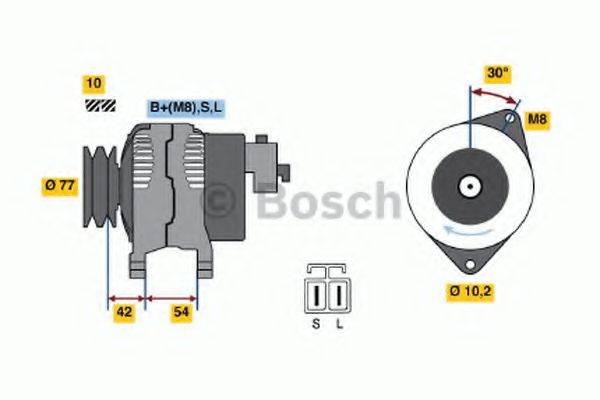 BOSCH 4229 Генератор