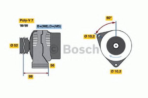BOSCH 4246 Генератор