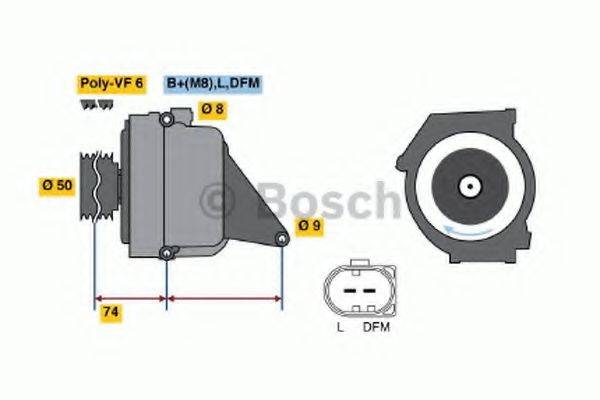 BOSCH 4249 Генератор