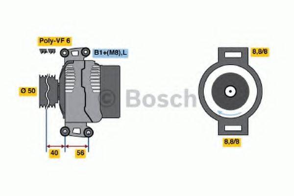 BOSCH 4253 Генератор