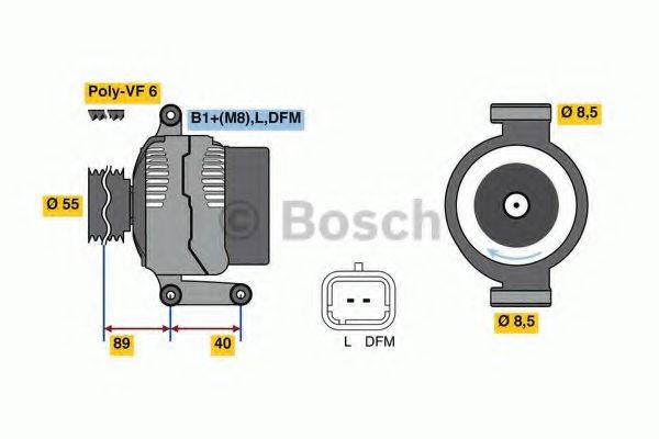 BOSCH 4272 Генератор