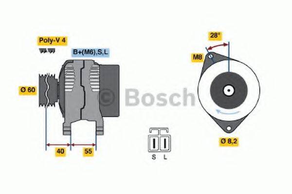 BOSCH 4288 Генератор