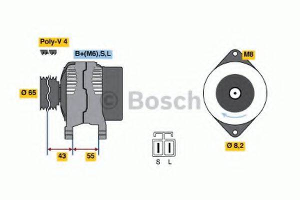 BOSCH 4289 Генератор