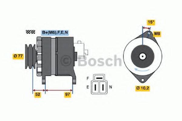 BOSCH 4297 Генератор