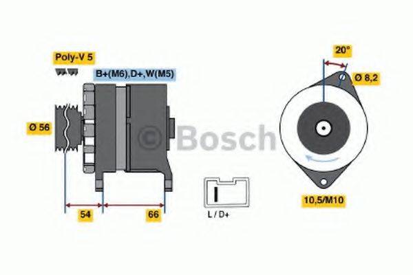BOSCH 4315 Генератор