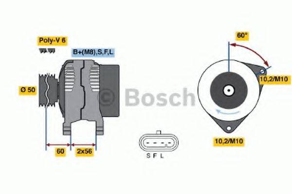 BOSCH 4452 Генератор