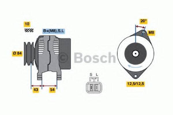 BOSCH 4466 Генератор