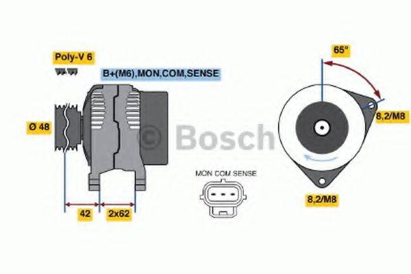 BOSCH 4467 Генератор