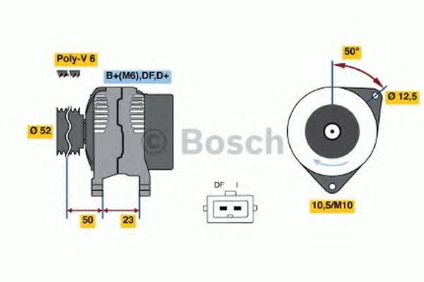 BOSCH 4468 Генератор