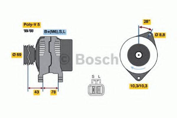 BOSCH 4472 Генератор