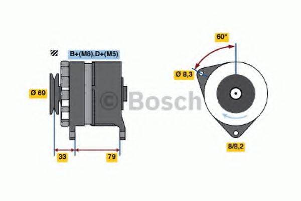 BOSCH 4478 Генератор
