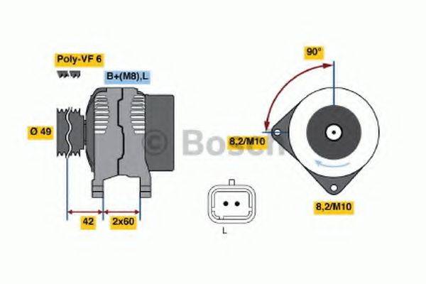 BOSCH 4524 Генератор