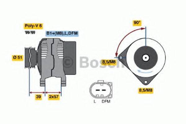 BOSCH 4532 Генератор