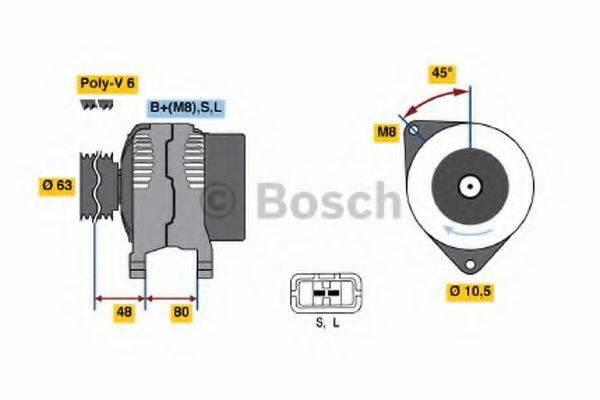 BOSCH 4562 Генератор