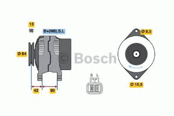 BOSCH 4569 Генератор