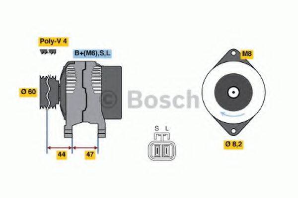 BOSCH 4594 Генератор