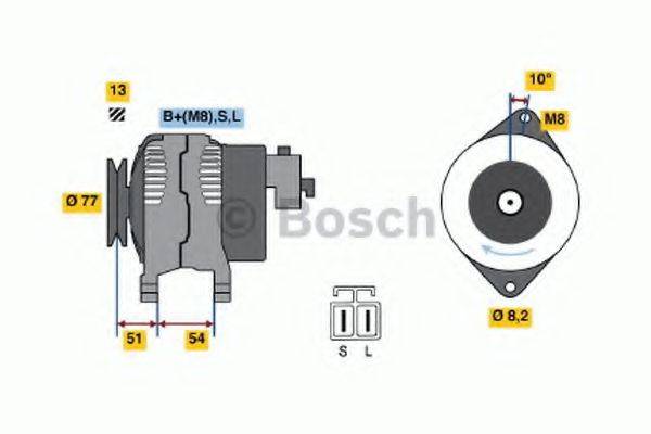 BOSCH 4595 Генератор