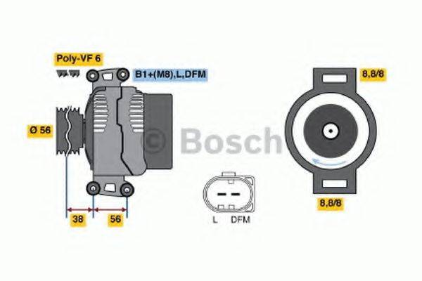 BOSCH 4618 Генератор