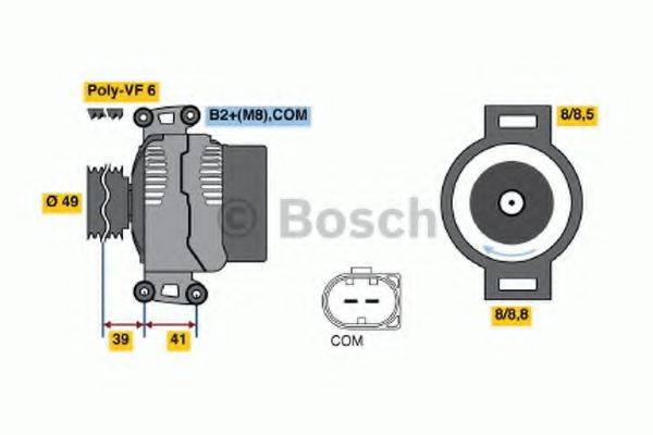 BOSCH 4627 Генератор