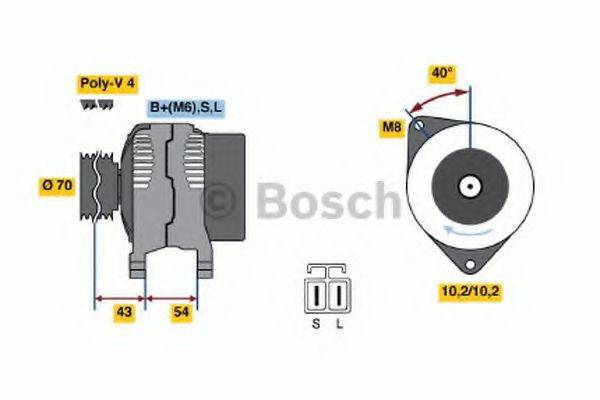 BOSCH 4641 Генератор