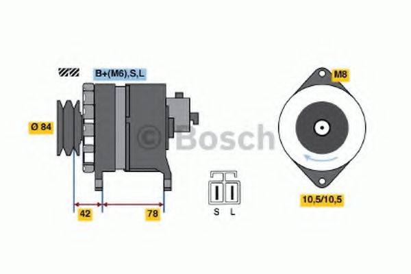 BOSCH 4643 Генератор