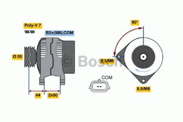 BOSCH 4644 Генератор