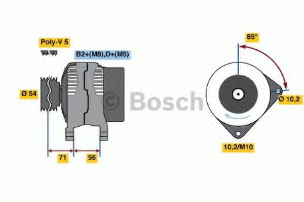BOSCH 4727 Генератор