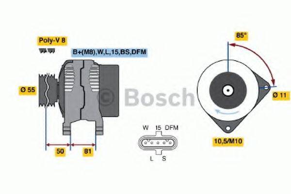 BOSCH 4741 Генератор