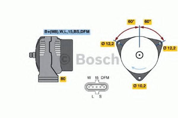 BOSCH 4743 Генератор