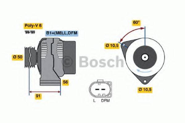 BOSCH 4748 Генератор