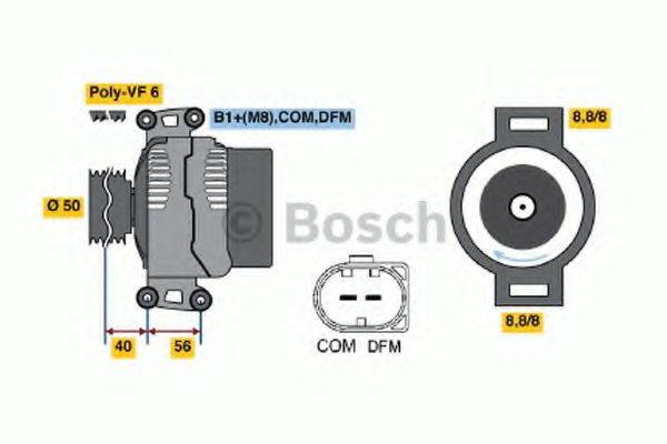 BOSCH 4749 Генератор