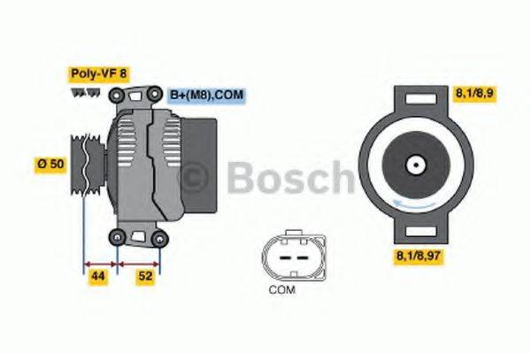 BOSCH 4762 Генератор
