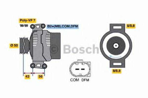 BOSCH 4771 Генератор