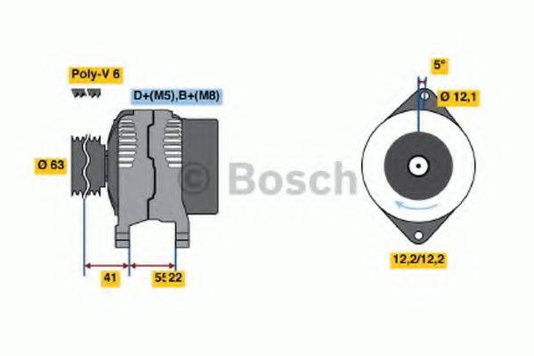 BOSCH 4778 Генератор