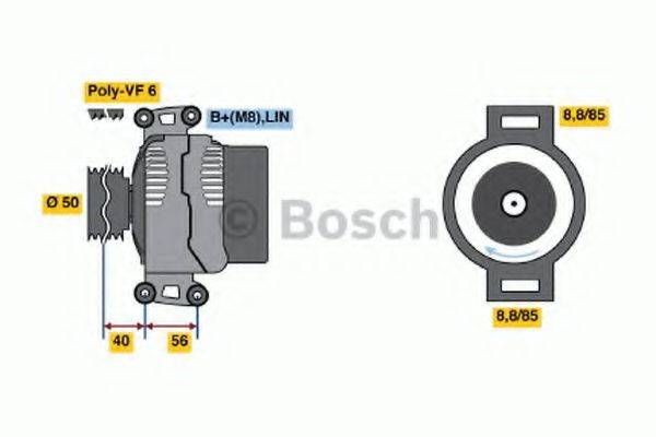 BOSCH 4784 Генератор
