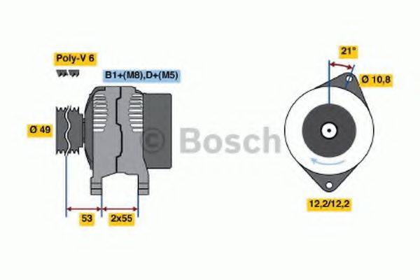 BOSCH 4803 Генератор
